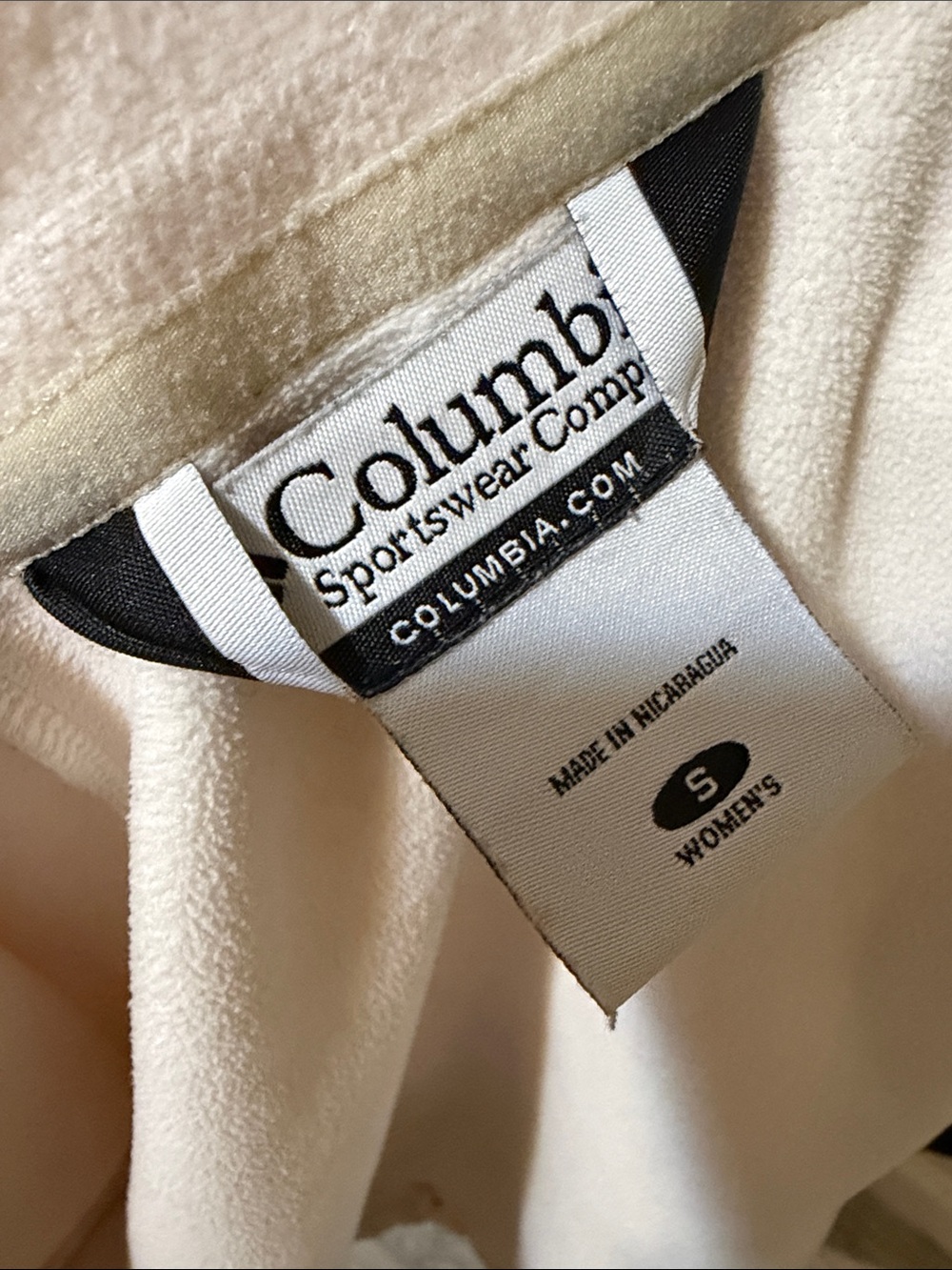 Columbia Cream Softshell Utility Jacket - Picture 3 of 3